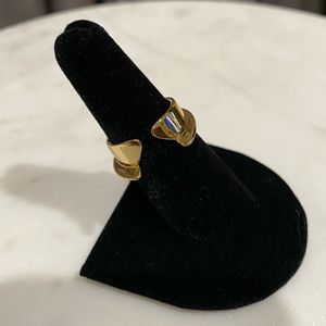 NWOT Jennybird heart wrap adjustable ring Size 6